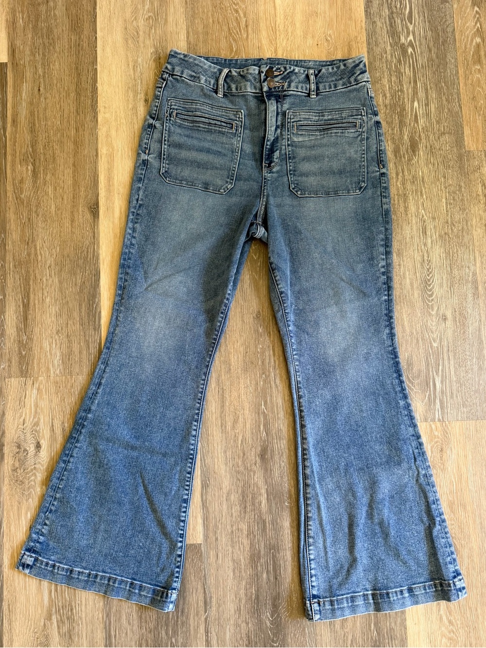 American Eagle High Rise Trouser Jeans size 12R